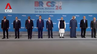 Chinese President Xi Indian PM Modi meeting on sidelines of BRICS summit [upl. by Lyndy]