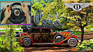 Rebuilding BENTLEY 8 LITRE 1930  FH5  steering wheel Gameplay [upl. by Ekal]