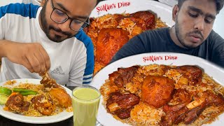 Eating LunchMutton Kacchi Biryani With Friends at Sultans Dine Johnson Rd [upl. by Pelson914]