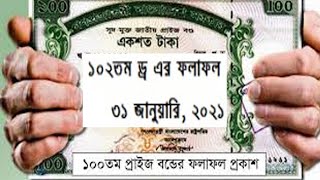 102 th Prize Bond Draw Result 31 January 2021 Bangladesh Bank [upl. by Leblanc577]