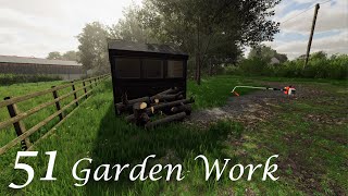 Garden Work  S2 E51  Survival Roleplay FS22  Farming Simulator [upl. by Ahsuoj]