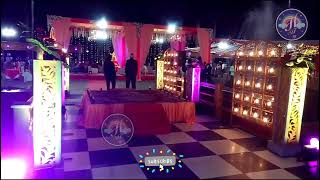 Best Wedding Decoration🎊 idea I wedding decor new 💡idea l weddingdecoration youtubeshorts shorts [upl. by Tenom]