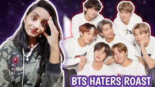 BTS💜 haters roast  Are they homophobic or BTS haters 🤔 DEVIKA GUPTA [upl. by Nylhtak429]