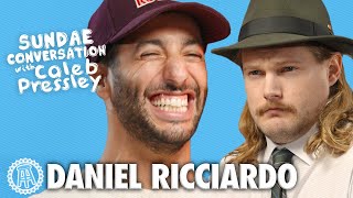 DANIEL RICCIARDO Sundae Conversation with Caleb Pressley [upl. by Ihtraa]