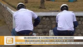 Electrocentro mejora Parque Grau en Huancayo por su 40 aniversario [upl. by Lenes279]