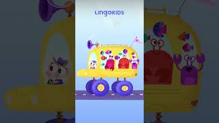 Los PECES en el bus hacen GLU GLU GLU 🐠🚌🎶 lingokidsenespañol cancionesinfantiles [upl. by Florian]