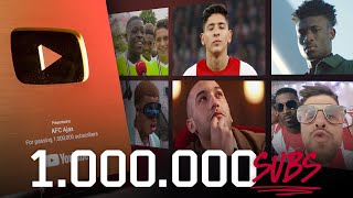 1 MILLION SUBSCRIBERS SPECIAL THANK YOU AJAX FAMILY 🤍❤️🤍 [upl. by Mcnutt]