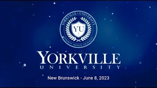 Celebrating Our Graduates  Yorkville University New Brunswick  Morning Convocation [upl. by Ativoj]