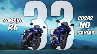 33 cosas que NO sabías de la Yamaha R6  JohnRides [upl. by Musa234]