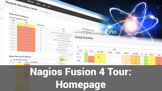 Nagios Fusion 4 Homepage [upl. by Arlina]