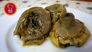 Carciofi alla Romana Ricetta tradizionale PERFETTA SUB ENGFRAESPGER [upl. by Tennes906]