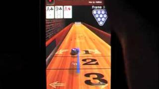 10 Pin Shuffle Bowling IPhone Game [upl. by Erialb]