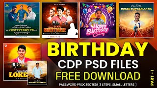 Birthday Cdp PSD Files FREE Download 2024 Link in Description birthday cdp psd free download [upl. by Yemar133]