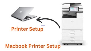 How to install Printer Driver in Macbook Air Printer install in Apple laptop printer setup in Ricoh [upl. by Viguerie]