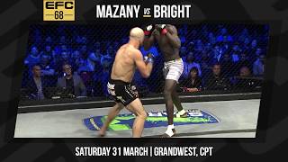 EFC 63 Mazany vs Gorimbo Highlights [upl. by Eemyaj]