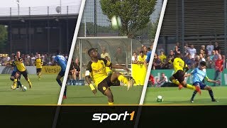 Wunderkind Moukoko Seine große Show im U17Halbfinale  SPORT1 [upl. by Priscella53]