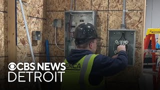 Future electricians put their skills to the test in Michigan competition [upl. by Cross]