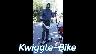 geniales KwiggleBike klein zusammenlegbar leicht Nabenschaltung [upl. by Zsuedat82]