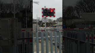 Brand New Upgrade Truro Station Level Crossing Cornwall [upl. by Amled]