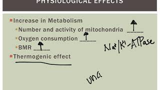 Regulation of Thyroid hormones mode of action and Physiologic Effects of T3T4 [upl. by Atsirak]