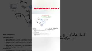 Transparent Vs Explicit Proxy  Forward Vs Reverse Proxy networking proxy websitesecurity [upl. by Auhsuoj]