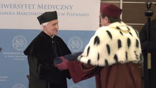 Doktor honoris causa  prof dr hab Arkadiusz Jawień [upl. by Nylknarf]