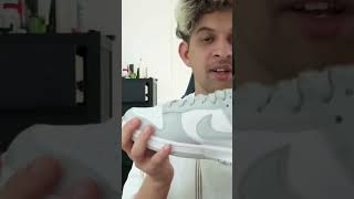 Unboxing the Nike dunk gray fog ￼unboxing review shorts [upl. by Nawat547]