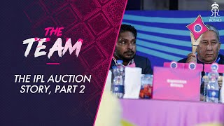 TATA IPL Auction 2022  The Rajasthan Royals Story  Part 2 [upl. by Kcirdderf]