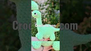 brontosaurus crochet patter free [upl. by Dahsraf99]