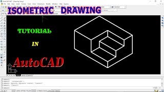 Isometric Drawing in AutoCAD  Tutorial  7  In Kannada  ಆಟೋಕ್ಯಾಡ್ ಕನ್ನಡ  ಸಂಚಿಕೆ – 7 [upl. by Eerahs]