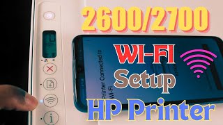 HP Printer Setup  Deskjet 2710e WiFi Connect  123setup hp [upl. by Nanahs]