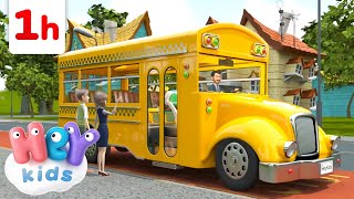 Le ruote del bus e Altre Canzoni per Bambini   60 minuti  HeyKids Italiano  Canzone DellAutobus [upl. by Onairotciv]