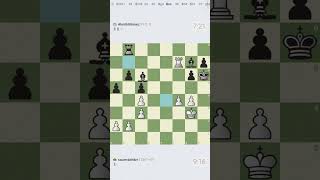 Chess stalemate reel checkmateinthree chessgame [upl. by Nalyak]