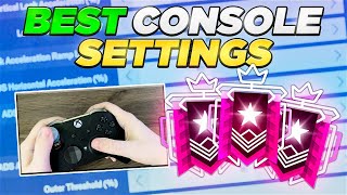 Champion BEST Settings amp Sensitivity  Rainbow Six Siege Console [upl. by Misha]