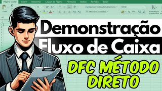 DEMONSTRAÇÃO DE FLUXO DE CAIXA DFC Método Direto [upl. by Grail]