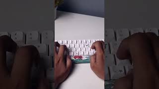 Gateron Brown Switches Sound Test ft XVX M61 Mechanical Keyboard [upl. by Waal]