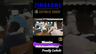 Zimbabwe Catholic Songs  Mambo Ndishambidzeyi [upl. by Elleivad]