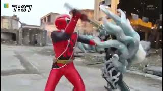 Ninninger vs Sakuya Kyuemon Shuriken Sentai Ninninger [upl. by Animrelliug]