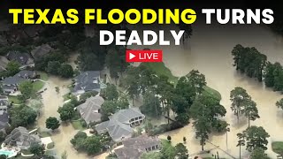 Texas Floods News Live Hundreds Rescued From Flooding In Texas As Waters Rise  US News [upl. by Eido]