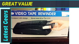 520 Video Cassette Rewinder with Auto Stop and Soft Eject [upl. by Namielus]