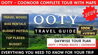 OOTY COONOOR Travel Guide 2023  Daywise Tour Plan  Places To Visit Ooty Coonoor  BUDGET [upl. by Tebasile]