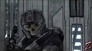 Halo Reach  Every Helmet is quotHauntedquot Mod [upl. by Annavoig]