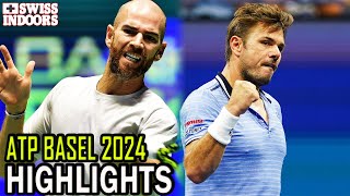 Stan Wawrinka vs Adrian Mannarino Round 2  Basel 2024 [upl. by Andriette132]