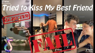 Tried To Kiss My Best Friend FAIL  Tiktok Compilation [upl. by Sutherlan]