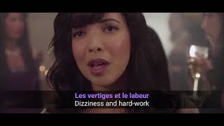 Indila  Tourner Dans Le Vide EnglishFrançais LyricsParoles [upl. by Sasha55]