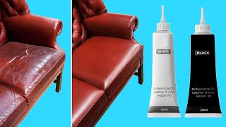 Advanced Leather Repair Gel  HOW TO REPAIR TEARS AND CRACKS IN LEATHER [upl. by Nnyleitak385]