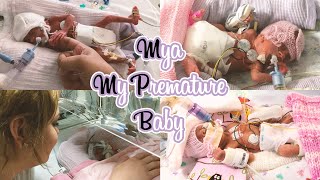 Mya My 24 Week Premature Baby  Family Vlog 60 [upl. by Ennaj641]