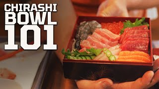 Chirashi Bowl 101  Quick and Quality Results ONLY [upl. by Jamila]