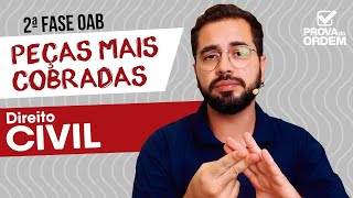 2ª Fase OAB 👉 Peças mais cobradas em Civil [upl. by Berkshire]