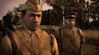 Company of Heroes 2 OST  05 March Into Hell расшифровка текста [upl. by Nannahs]